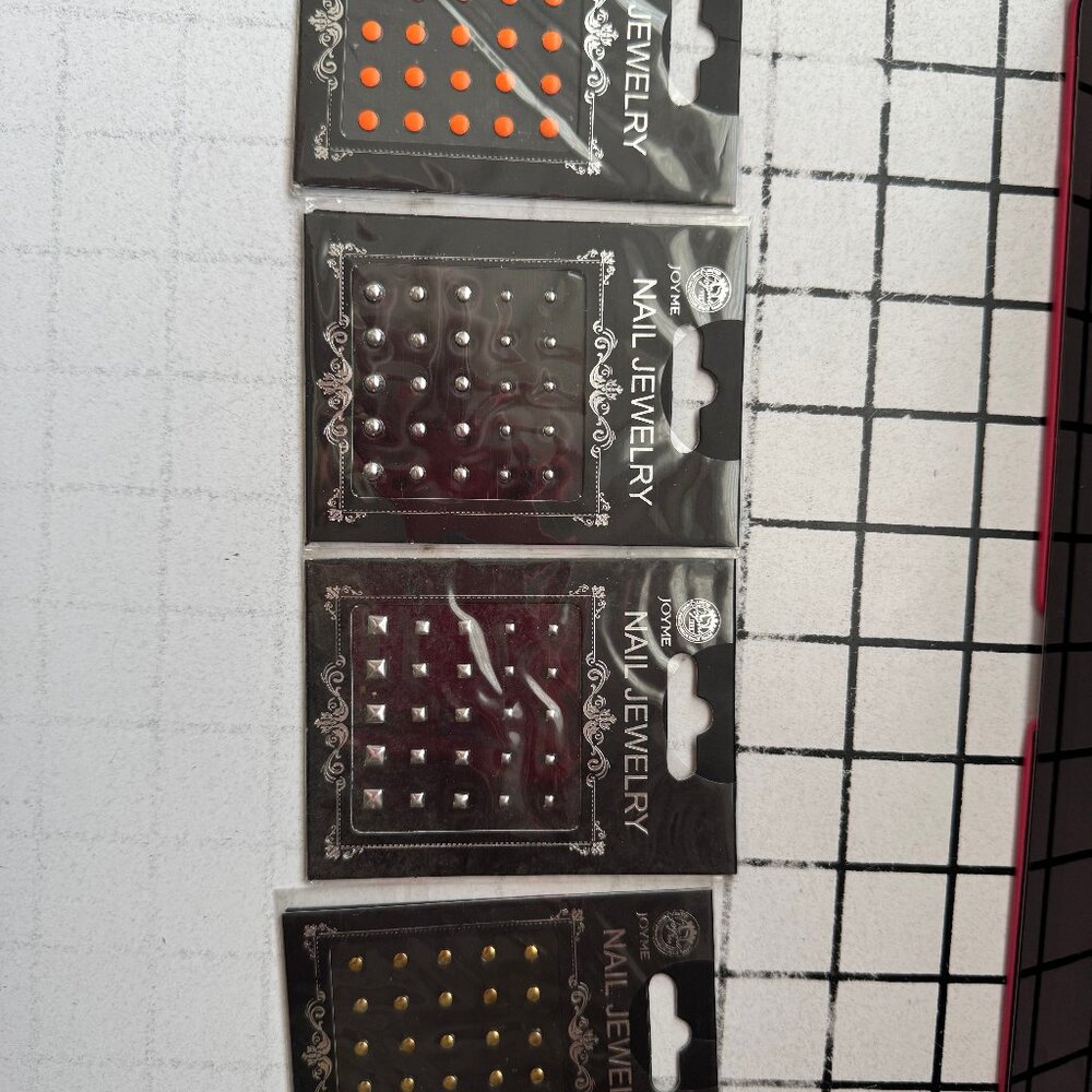 JOYME  - NAIL JEWELRY - NAIL STICKERS (4 CARDS )